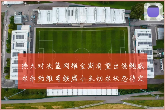 热火对决篮网维金斯有望出场鲍威尔和约维奇缺席小米切尔状态待定